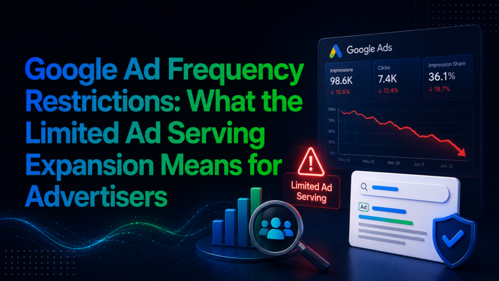 Google Ad Frequency Restrictions: What the Limited Ad Serving Expansion Means for Advertisers