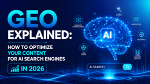 geo explaned ai search optimization 2026