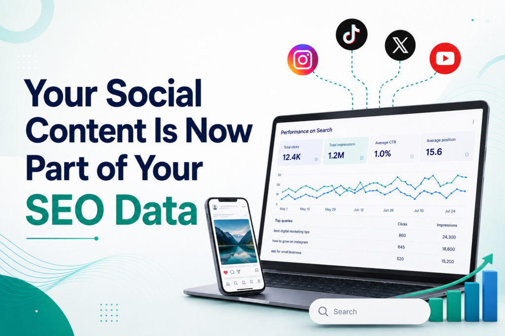Your Social Content Is Now Part of Your SEO Data