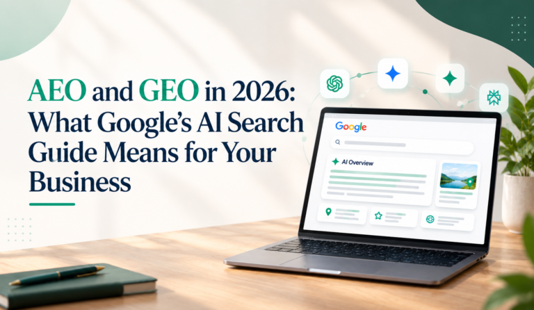 AEO and GEO in 2026: what Google's AI search guide means for businesses