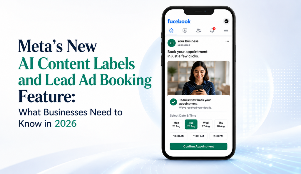 Meta’s New AI Content Labels and Lead Ad Booking Feature: What Businesses Need to Know in 2026