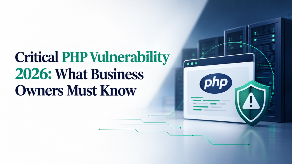 Critical PHP Vulnerability 2026: What Business Owners Must Know to Keep Their Website and Leads Safe
