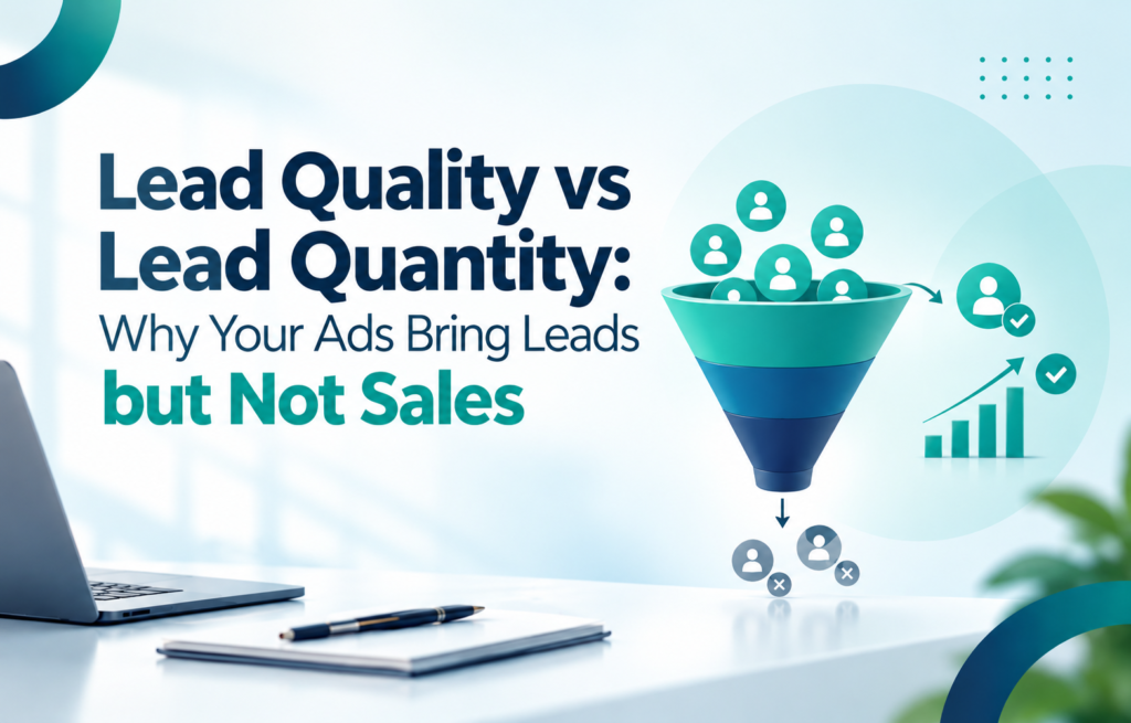 Lead Quality vs Lead Quantity: Why Your Ads Bring Leads but Not Sales