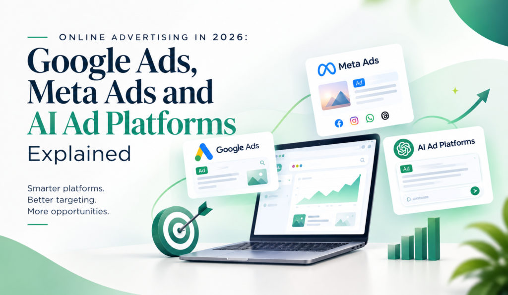 Online Advertising in 2026: Google Ads, Meta Ads and AI Ad Platforms Explained
